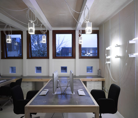 Dezeen Office in The Surgery by Post-Office