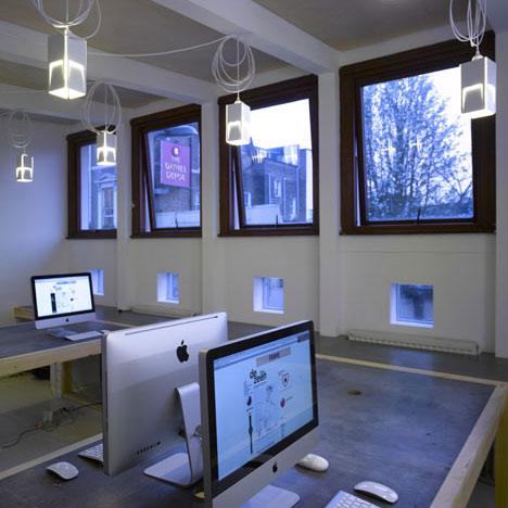 Dezeen Office in The Surgery by Post-Office